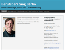 Tablet Screenshot of berufsberatung-berlin.com